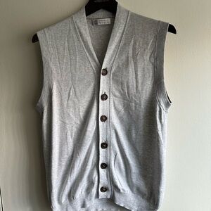 Brunello Cucinelli Light Gray Waist Coat